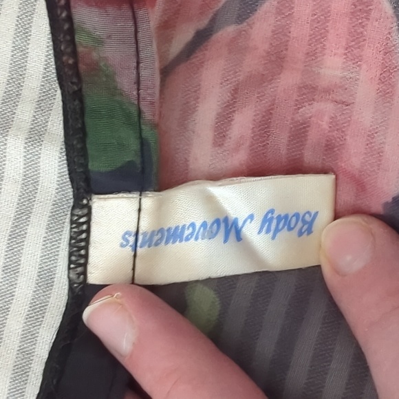 90sVINTAGE Pink Rose Ballet Wrap Skirt - Picture 3 of 7